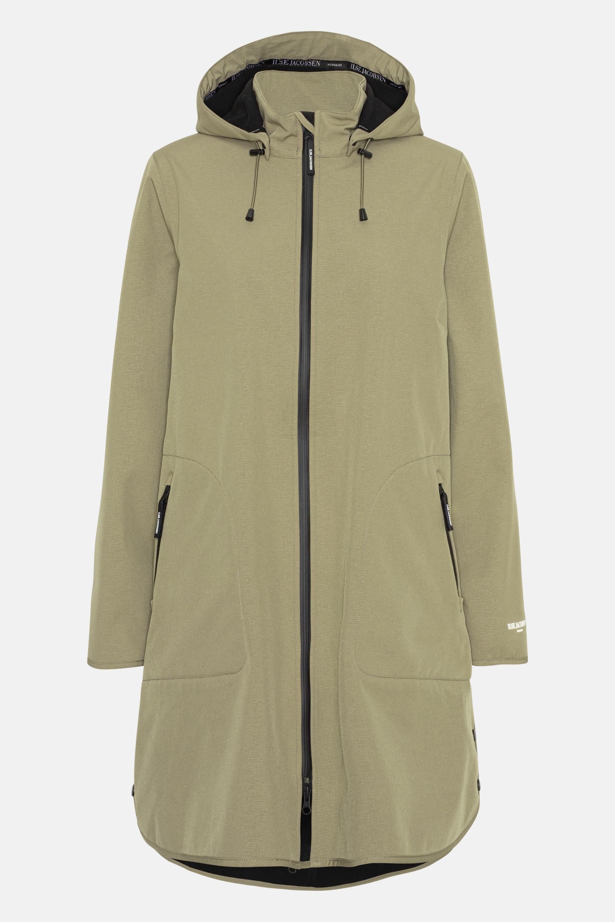 Softshell Regnjacka A-linje - Sage